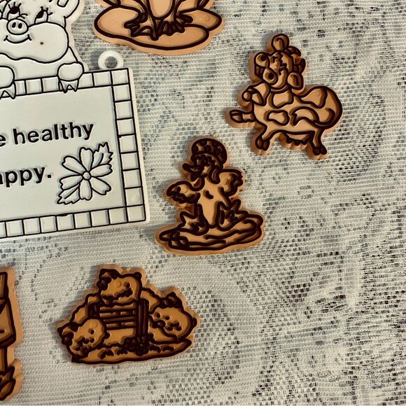 Barnyard Animal Unpainted Pieces NWOT Acrylic Craft Project Kids Craft - Picture 7 of 8